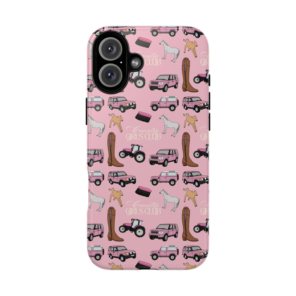 Pink Country Girls Club x Country Cases iPhone Case