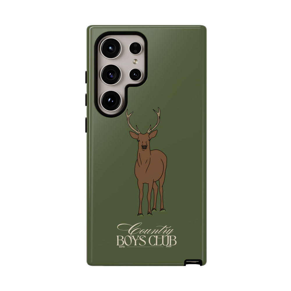 Green Country Boys Club Deer Stalking Case  | CGC x Country Cases