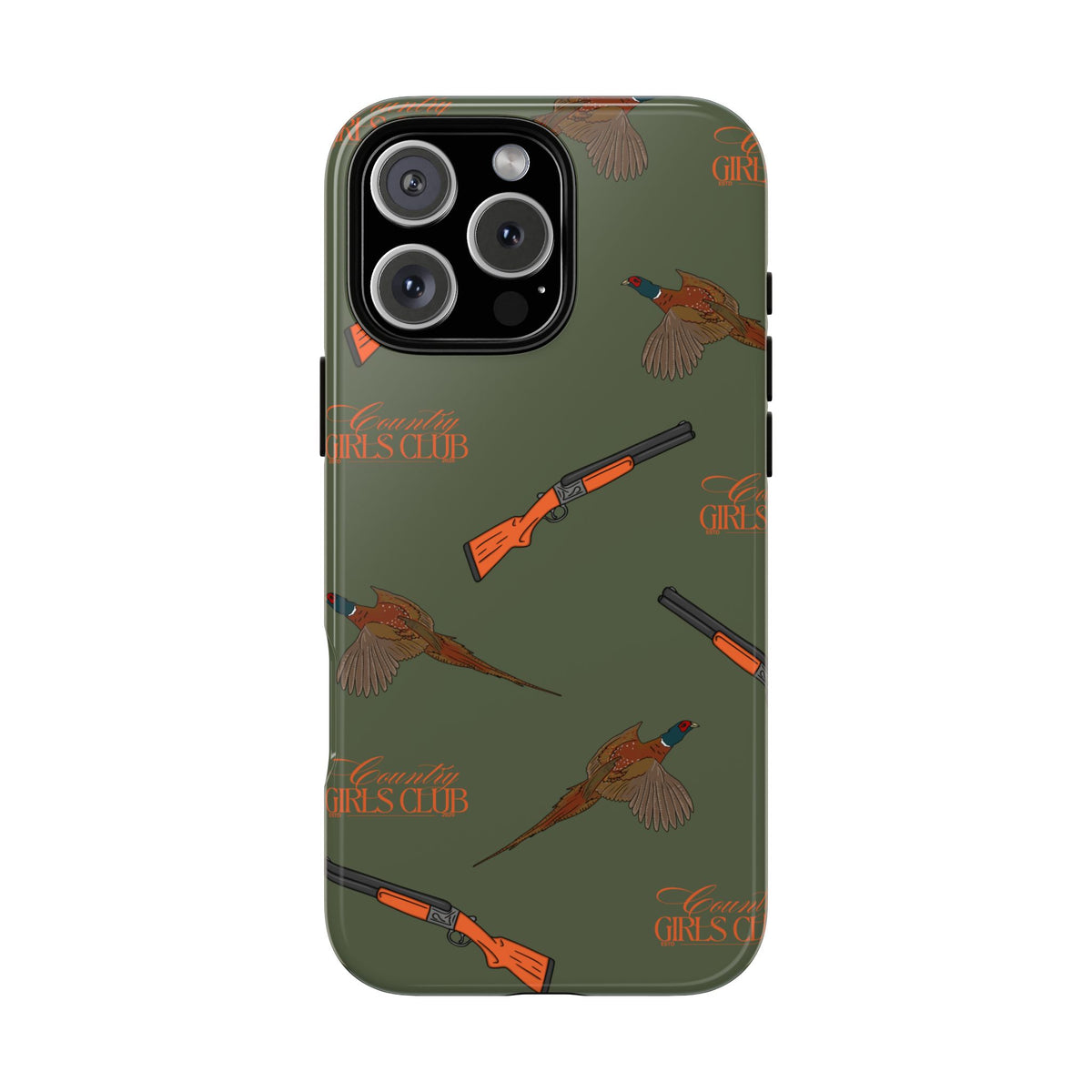 Green & Orange Beaters Case (Girls)  | CGC x Country Cases
