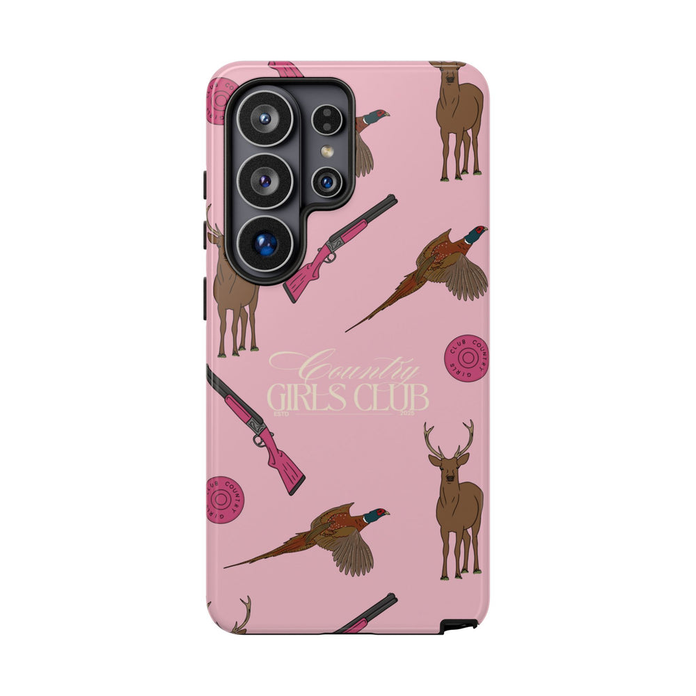 Pale Pink Girls Love Guns Case  | CGC x Country Cases