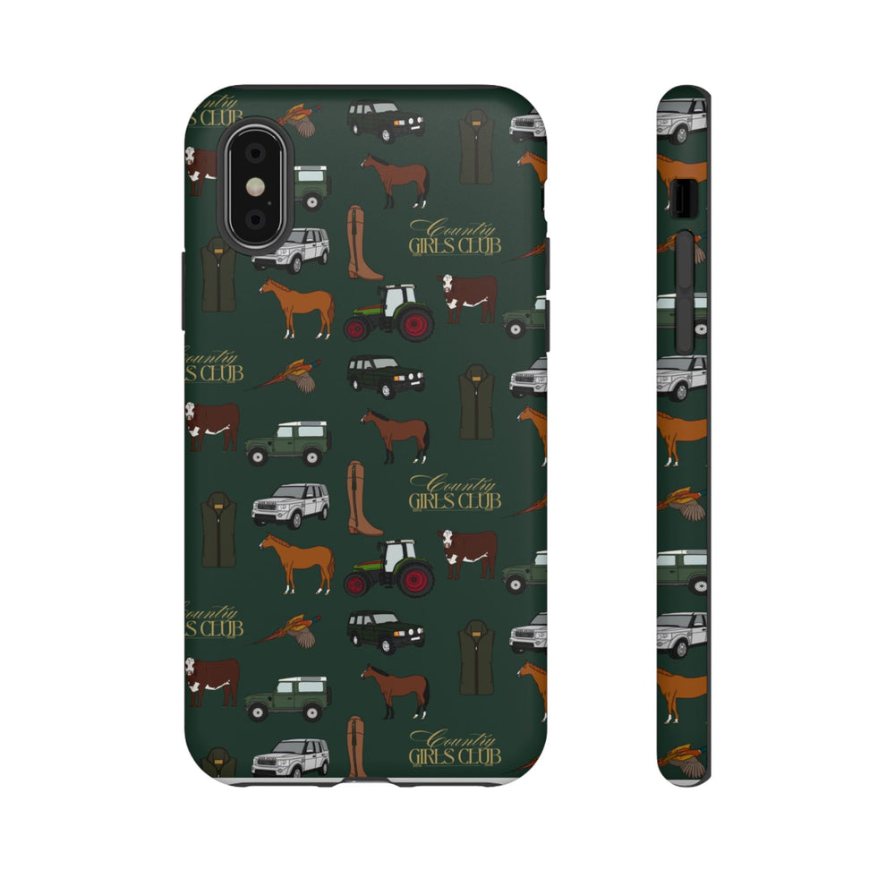 Green Country Girls Club x Country Cases iPhone Case