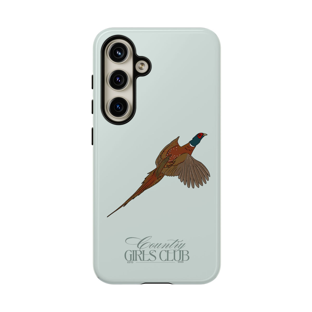Duck Egg Blue 'Girls Pheasant' Case  | CGC x Country Cases