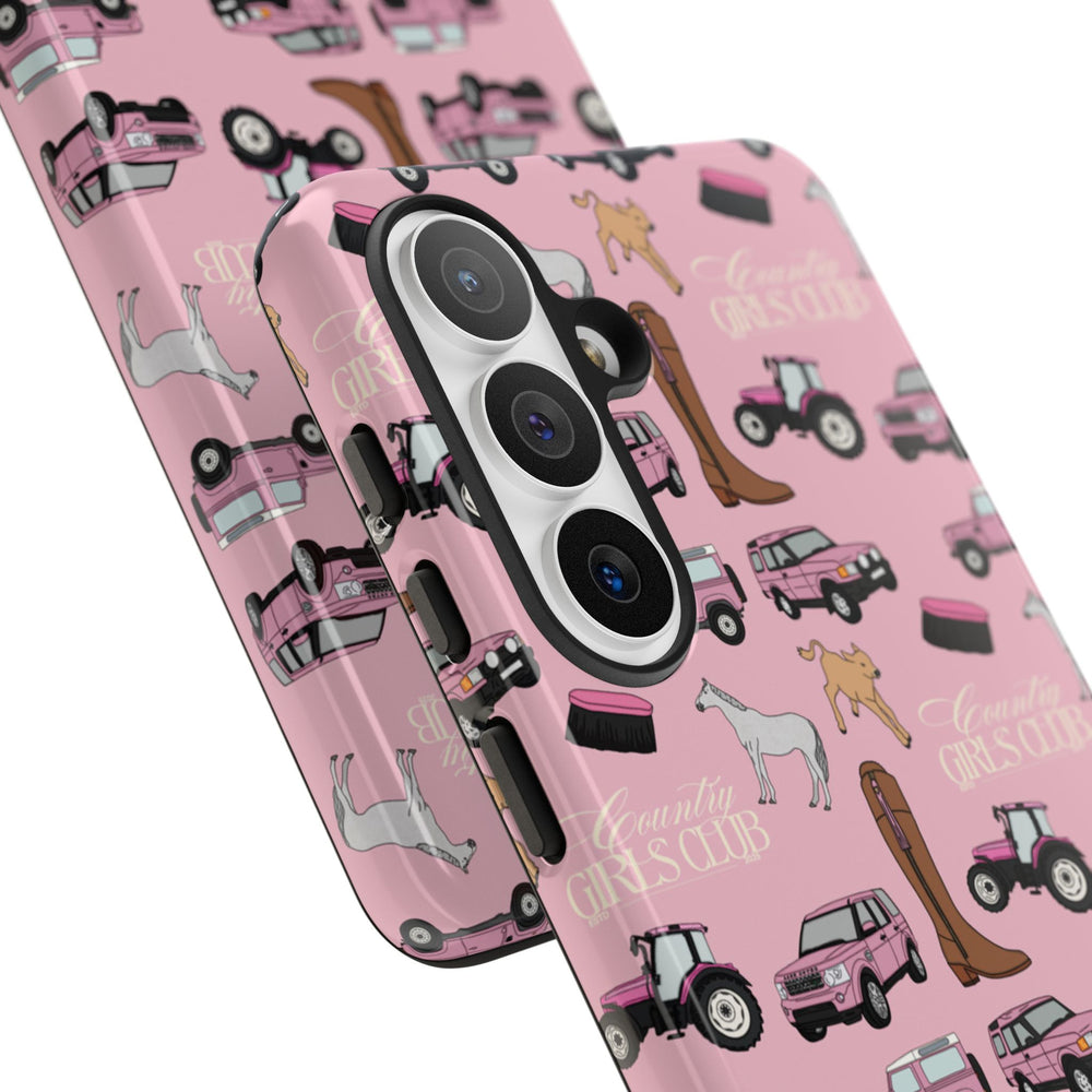 Pink Country Girls Club x Country Cases Android Phone Case