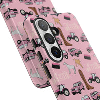 Pink Country Girls Club x Country Cases Android Phone Case