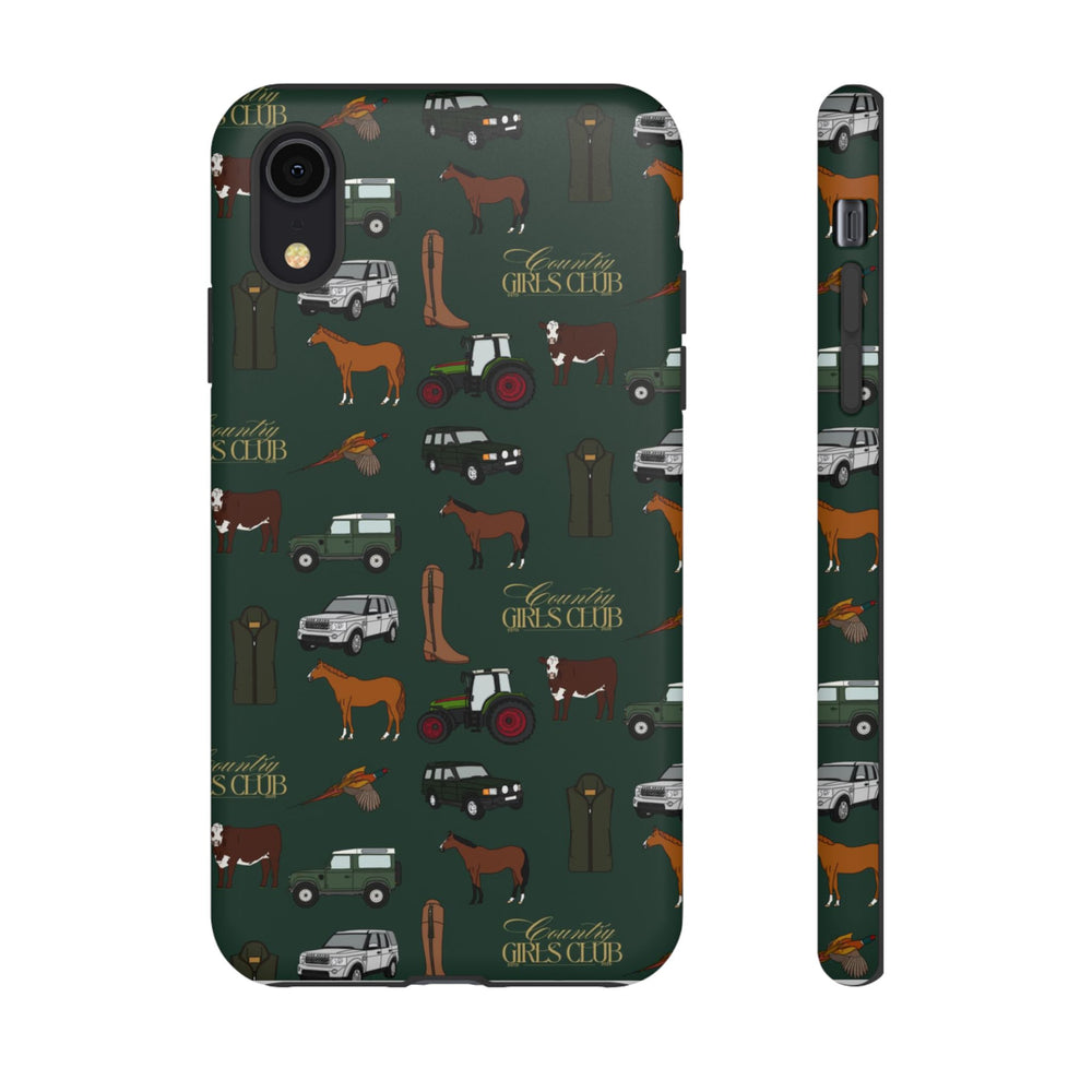 Green Country Girls Club x Country Cases iPhone Case