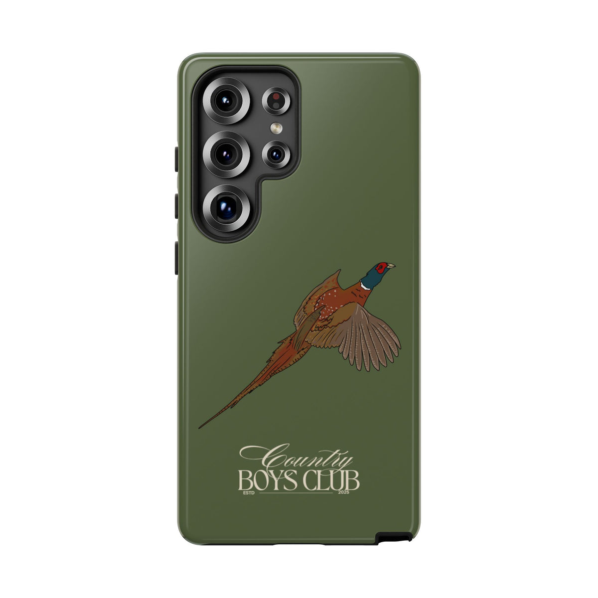Green Country Boys Club Pheasant Case  | CGC x Country Cases