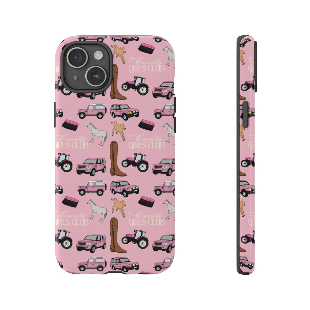 Pink Country Girls Club x Country Cases iPhone Case