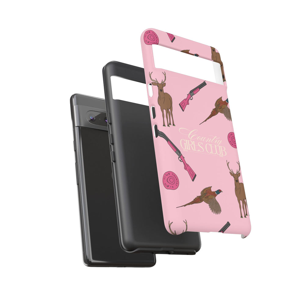Pale Pink Girls Love Guns Case  | CGC x Country Cases