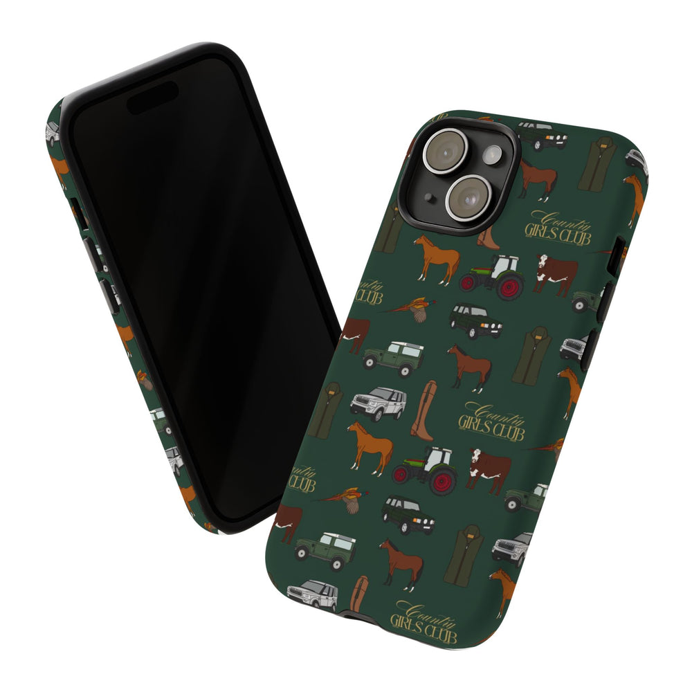 Green Country Girls Club x Country Cases iPhone Case