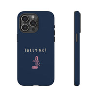 Navy & Pink 'Tally Ho!' (Bridle)