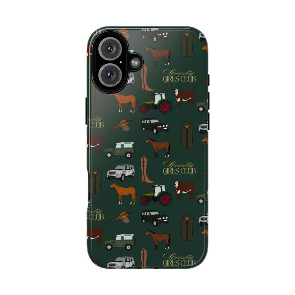Green Country Girls Club x Country Cases iPhone Case