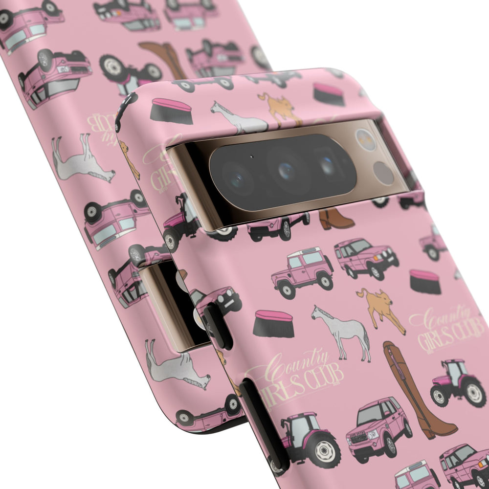 Pink Country Girls Club x Country Cases Android Phone Case