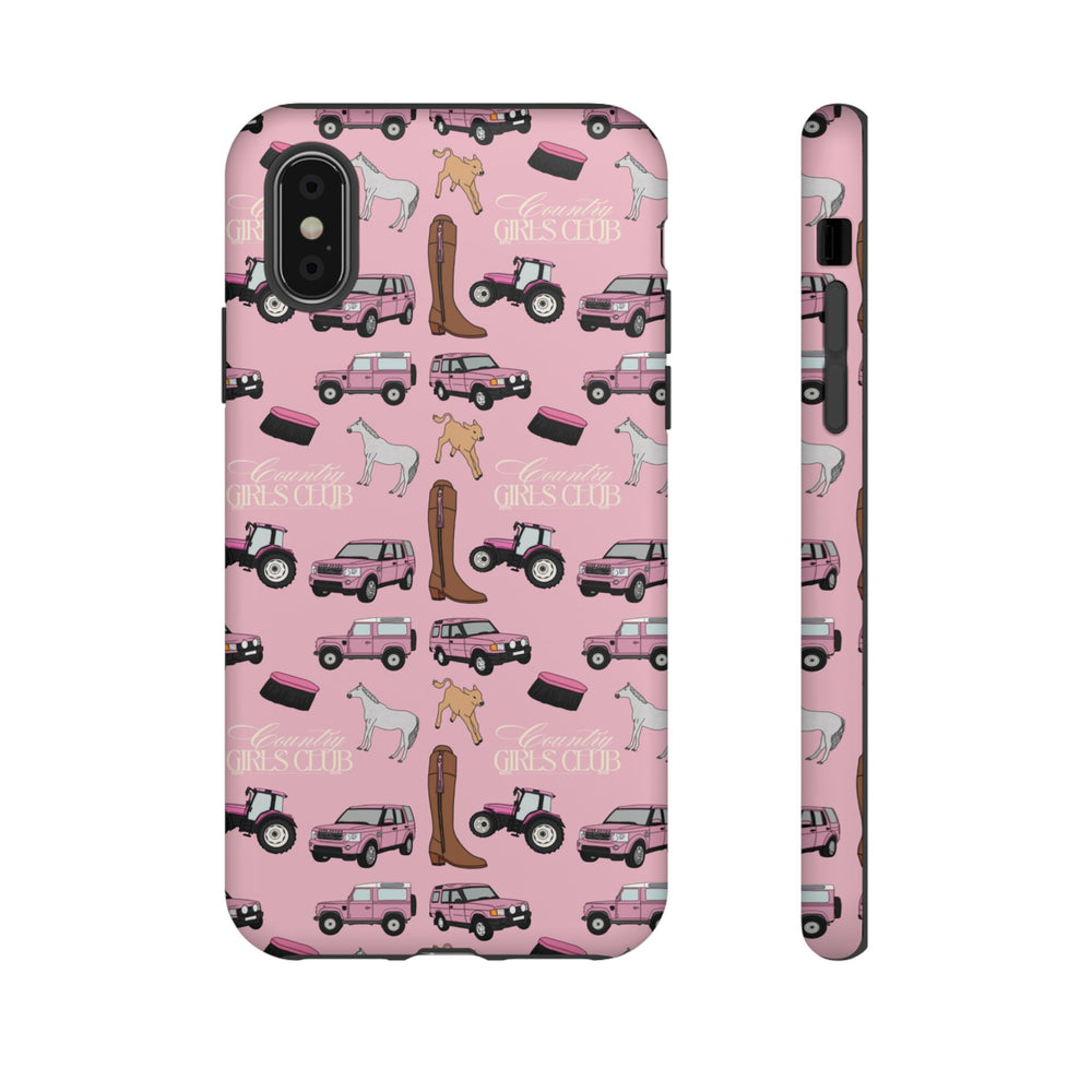 Pink Country Girls Club x Country Cases iPhone Case