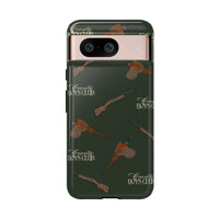Field Green 'Boys Pheasants & Shotguns' Case  | CBC x Country Cases