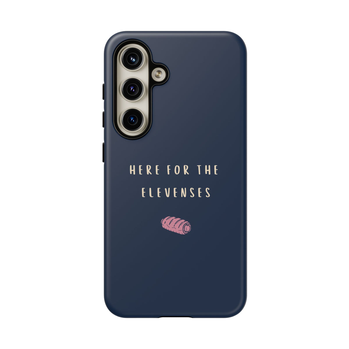 Navy & Pink 'Here for the Elevenses' Case