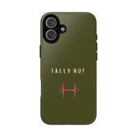 Green & Pink 'Tally Ho!' (Snaffle)