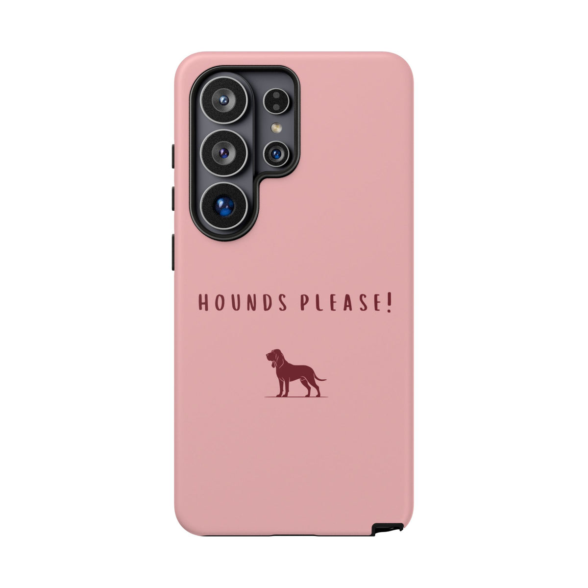 Pink & Burgundy 'Hounds Please' Case