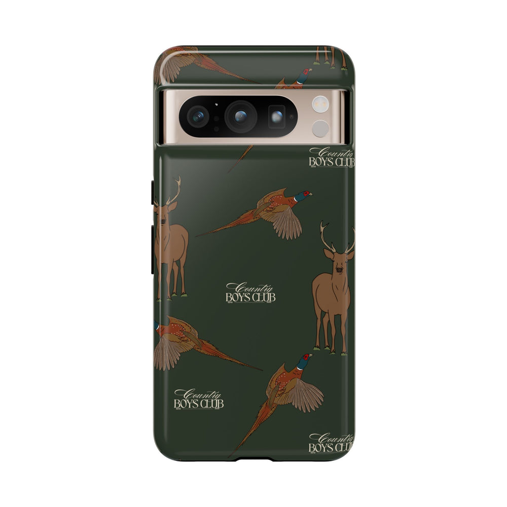 Field Green 'Boys Stags & Pheasants' Case  | CBC x Country Cases