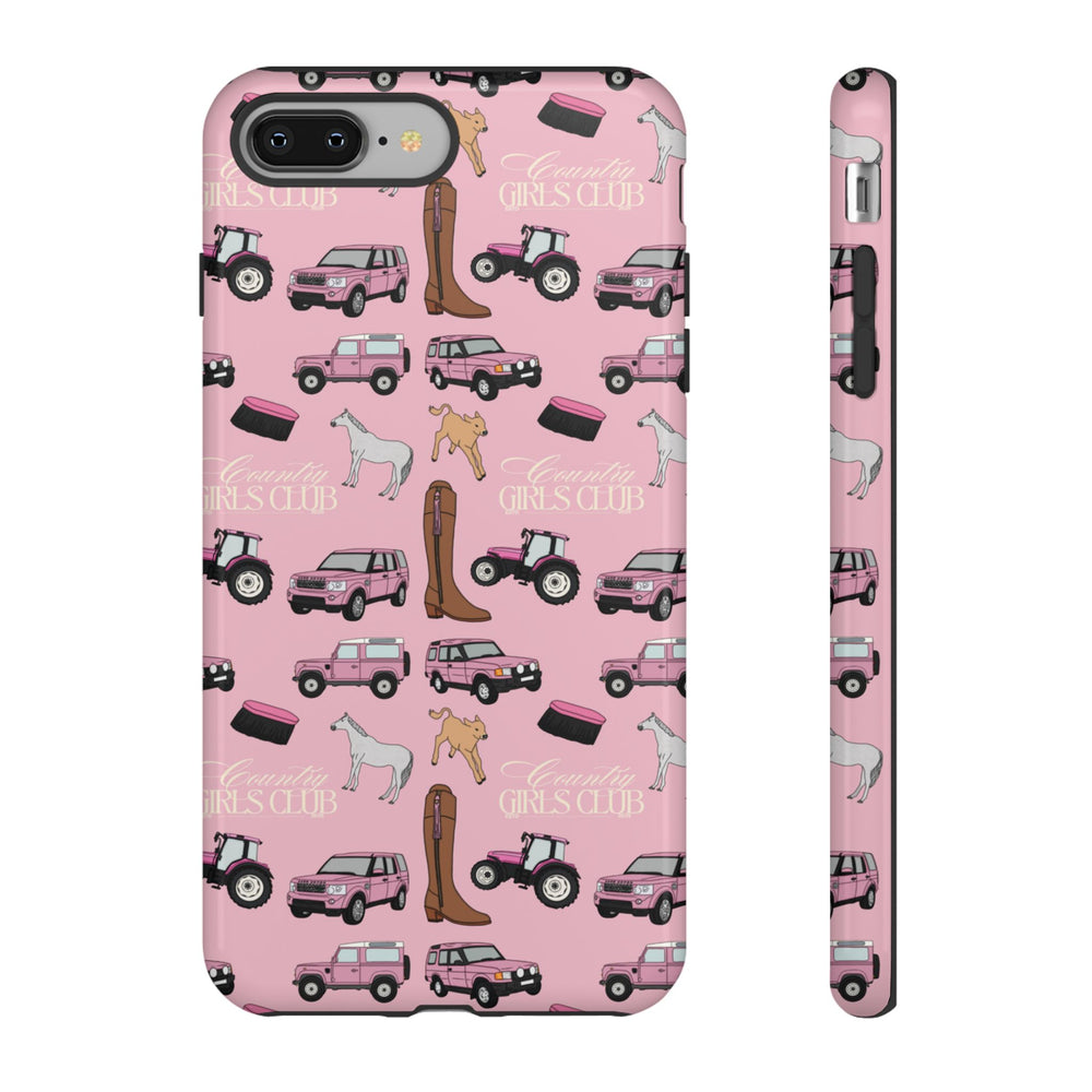 Pink Country Girls Club x Country Cases iPhone Case