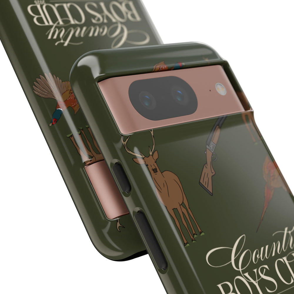 Forest Green Boys Love Guns Case  | CGC x Country Cases
