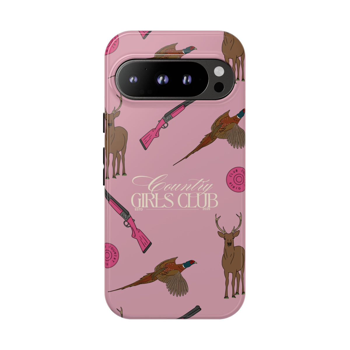 Dusty Pink Girls Love Guns Case  | CGC x Country Cases
