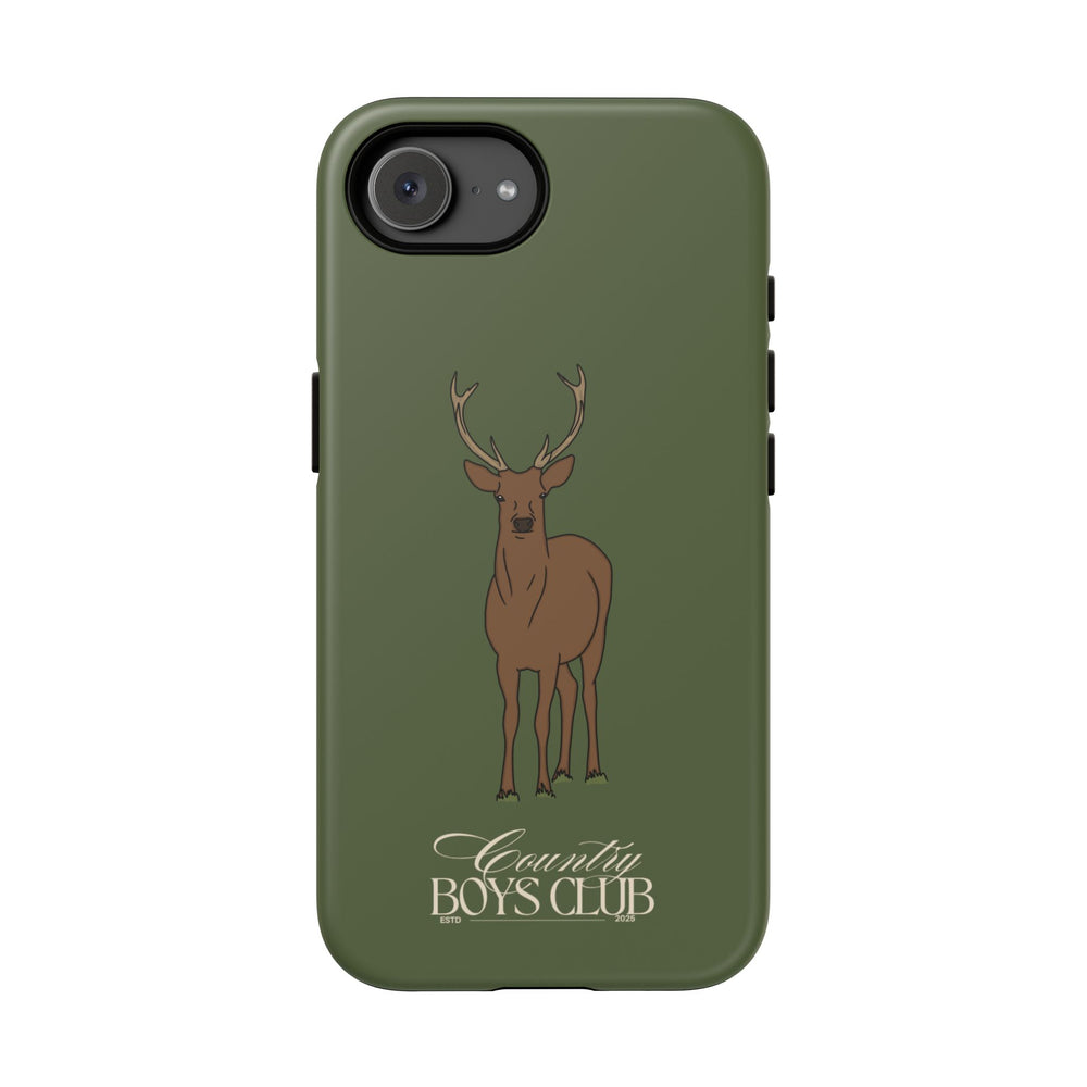 Green Country Boys Club Deer Stalking Case  | CGC x Country Cases