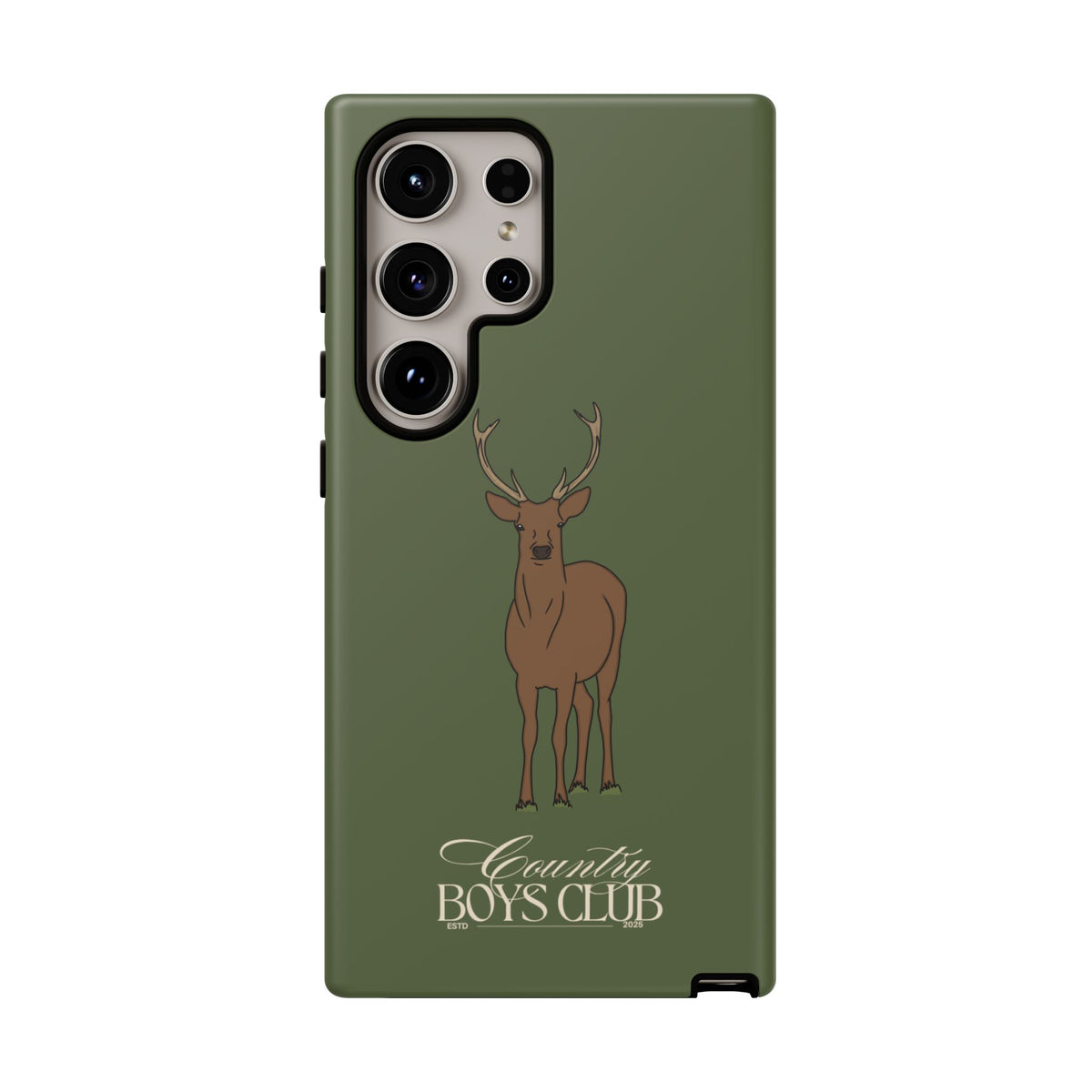 Green Country Boys Club Deer Stalking Case  | CGC x Country Cases