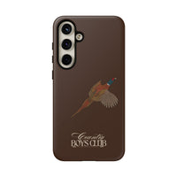 Chestnut Brown 'Country Boys Club Pheasant' Case  | CBC x Country Cases
