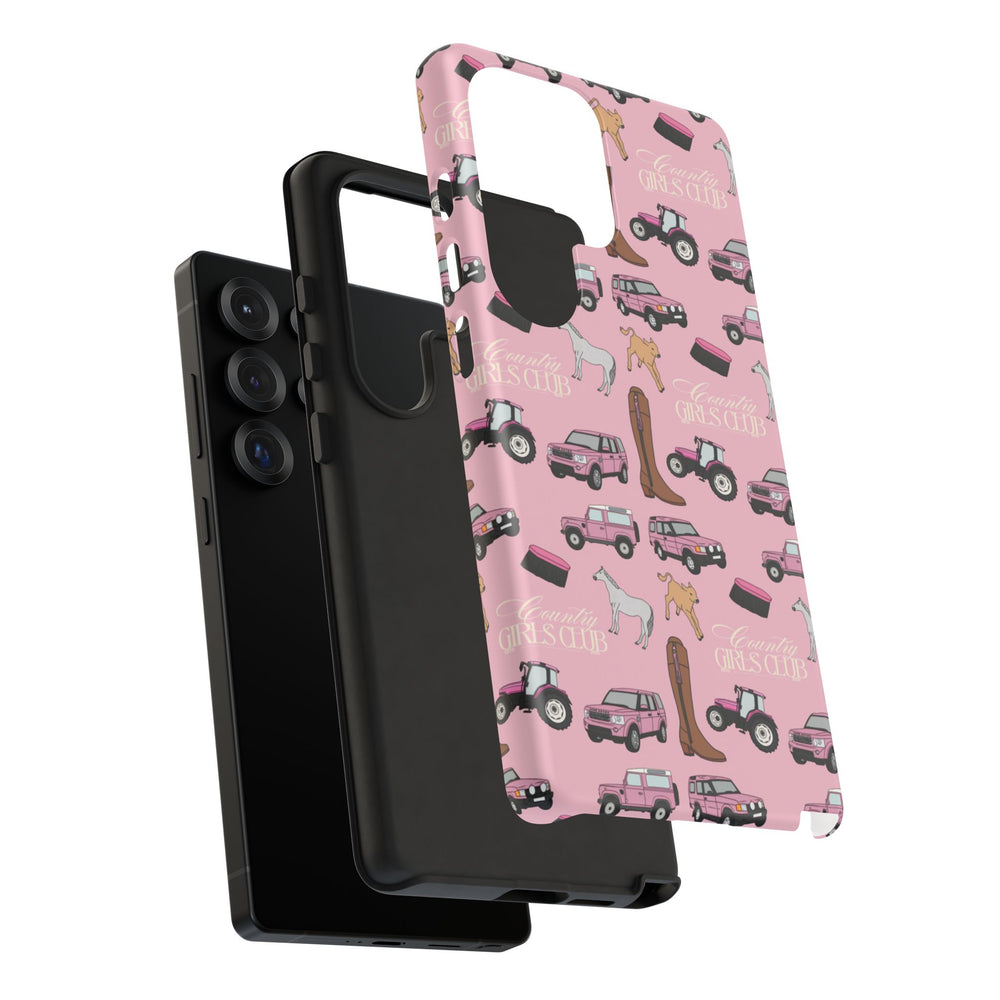 Pink Country Girls Club x Country Cases Android Phone Case