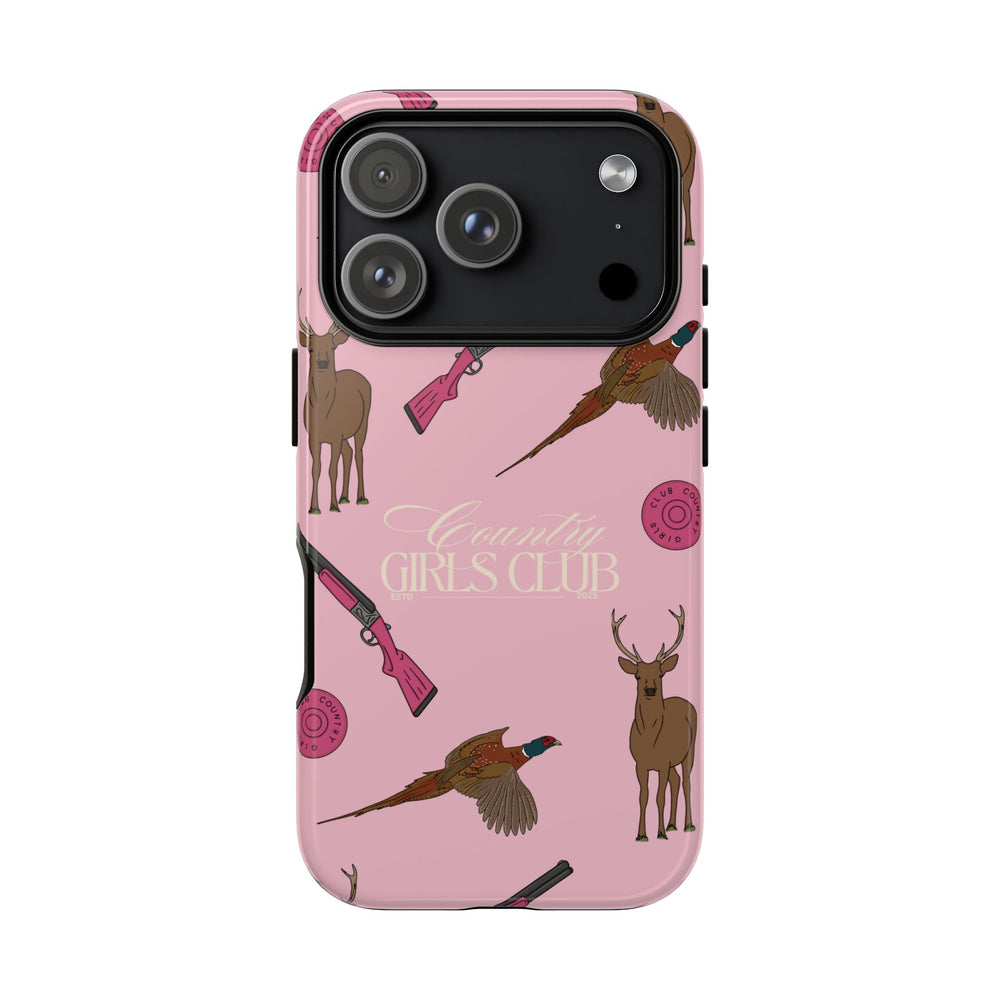Pale Pink Girls Love Guns Case  | CGC x Country Cases