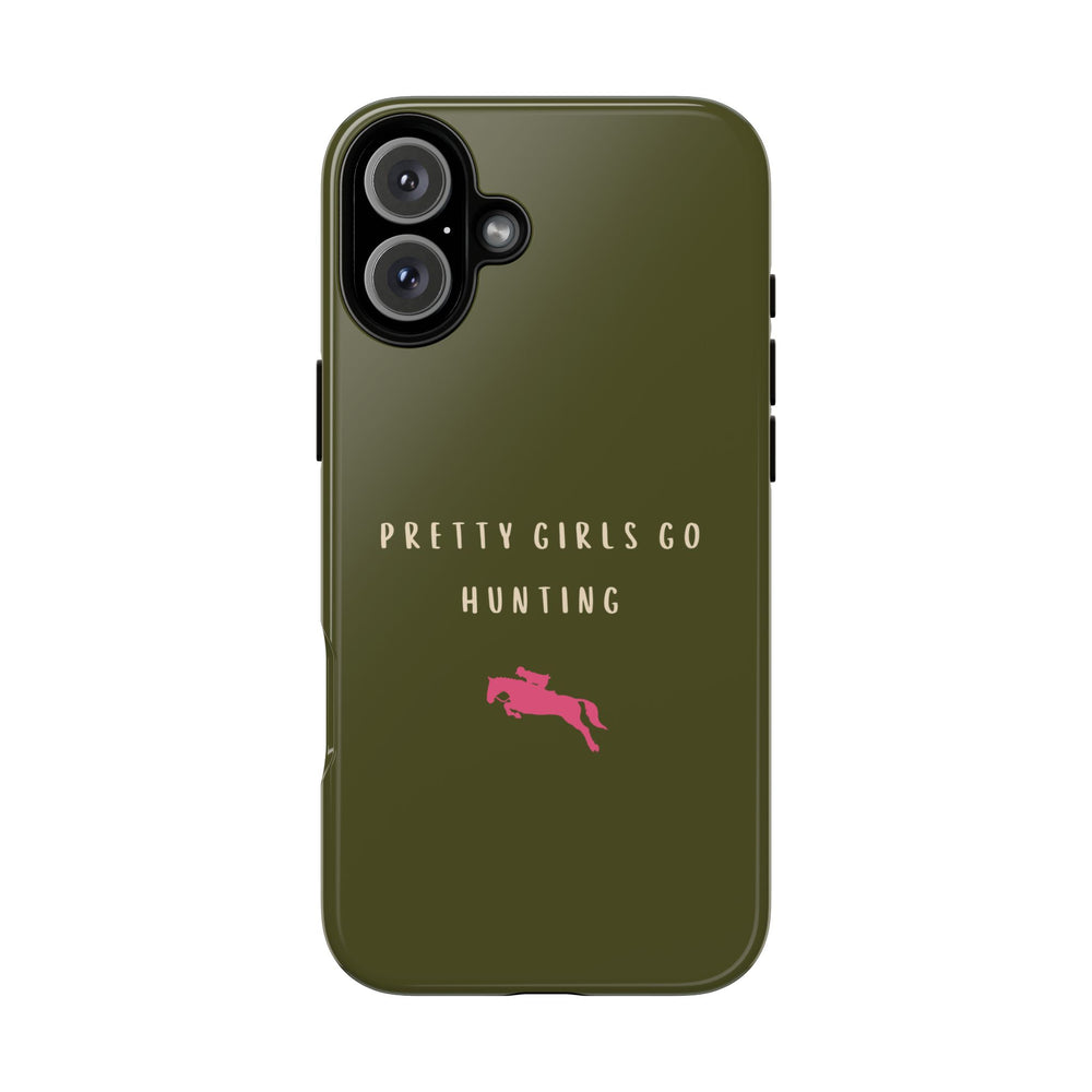 Green & Pink 'Pretty Girls Go Hunting' (Horse)