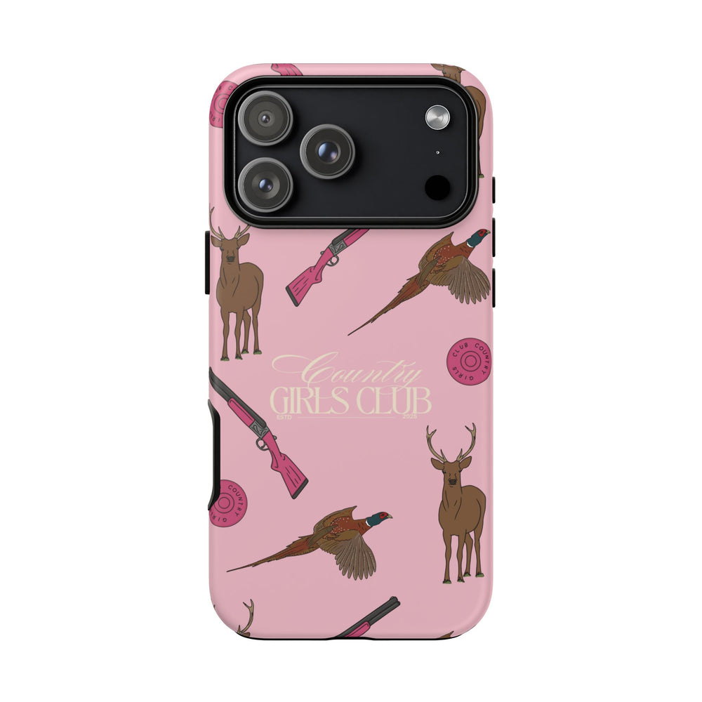 Pale Pink Girls Love Guns Case  | CGC x Country Cases