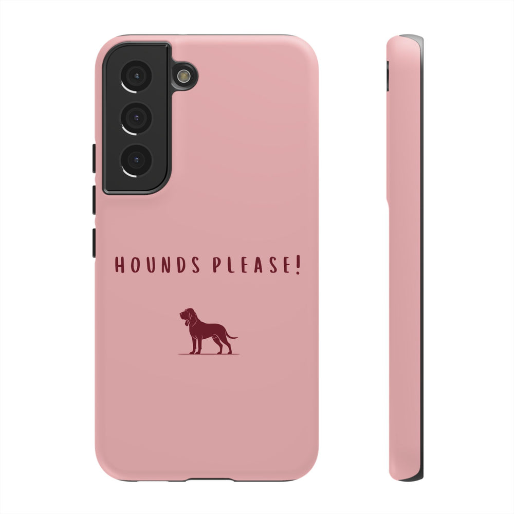 Pink & Burgundy 'Hounds Please' Case