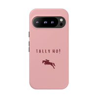 Pink & Burgundy 'Tally Ho!' (Horse) Case