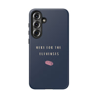 Navy & Pink 'Here for the Elevenses' Case
