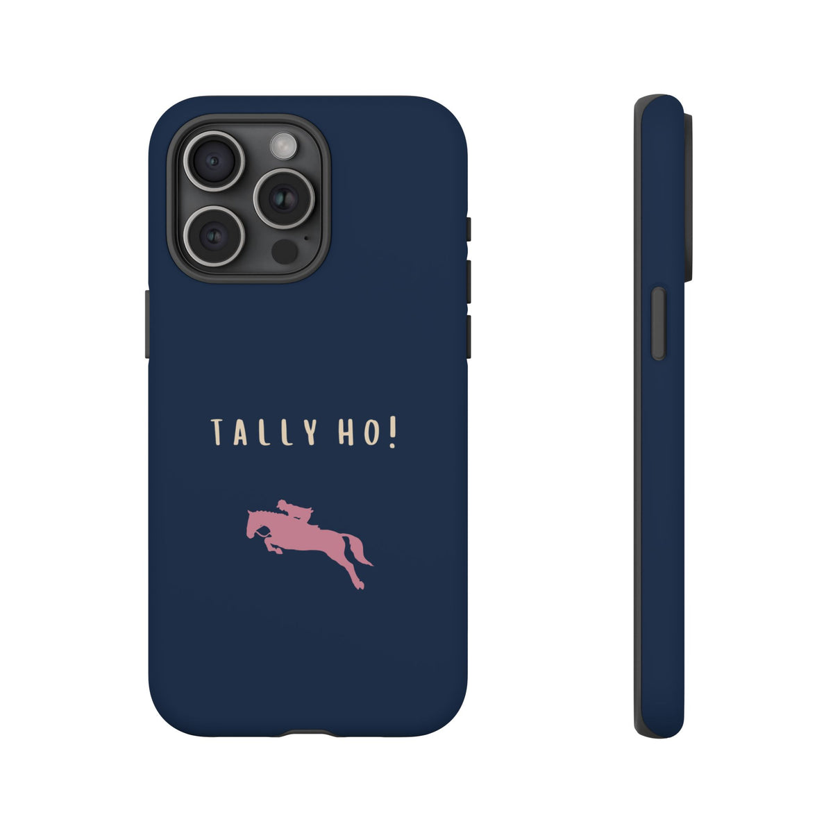 Navy & Pink 'Tally Ho!' (Horse)