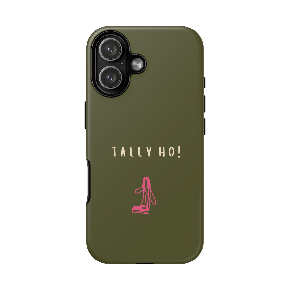 Green & Pink 'Tally Ho!' (Bridle)