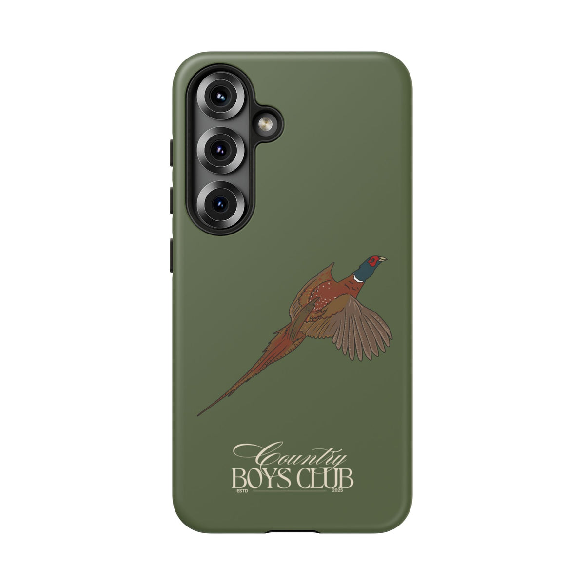 Green Country Boys Club Pheasant Case  | CGC x Country Cases
