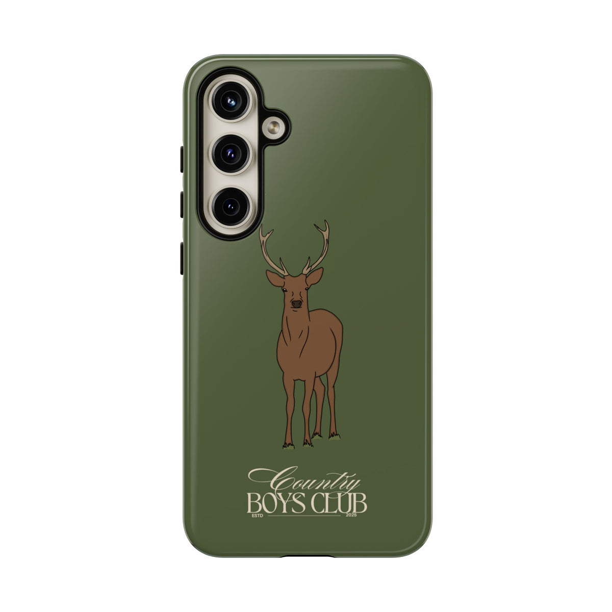 Green Country Boys Club Deer Stalking Case  | CGC x Country Cases