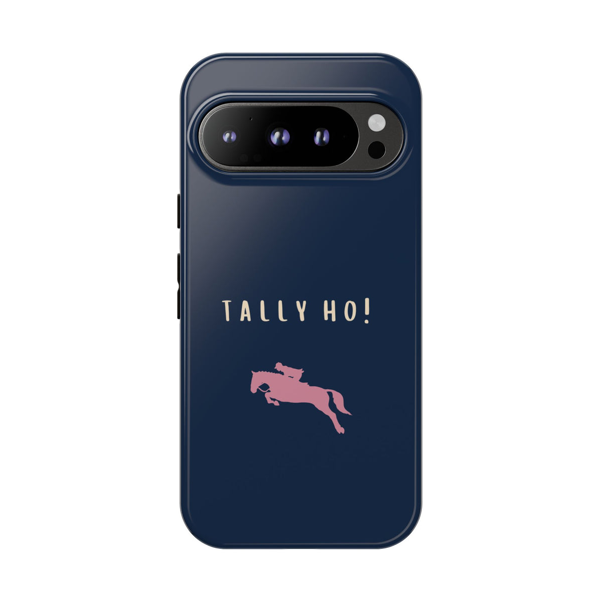 Navy & Pink 'Tally Ho!' (Horse)