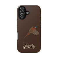 Chestnut Brown 'Country Boys Club Pheasant' Case  | CBC x Country Cases