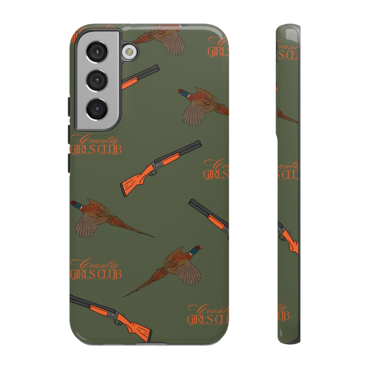 Green & Orange Beaters Case (Girls)  | CGC x Country Cases
