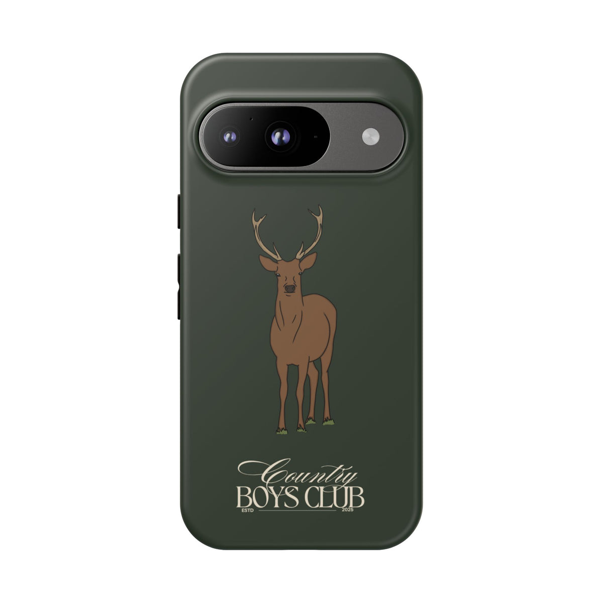 Field Green 'Country Boys Club Stag' Case  | CGC x Country Cases