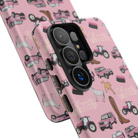 Pink Country Girls Club x Country Cases Android Phone Case
