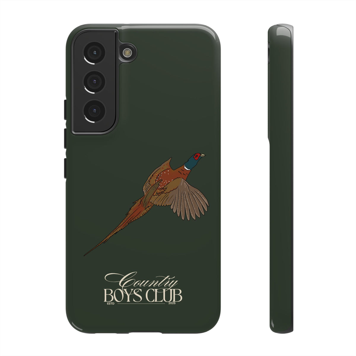 Field Green' Country Boys Club Pheasant' Case  | CGC x Country Cases