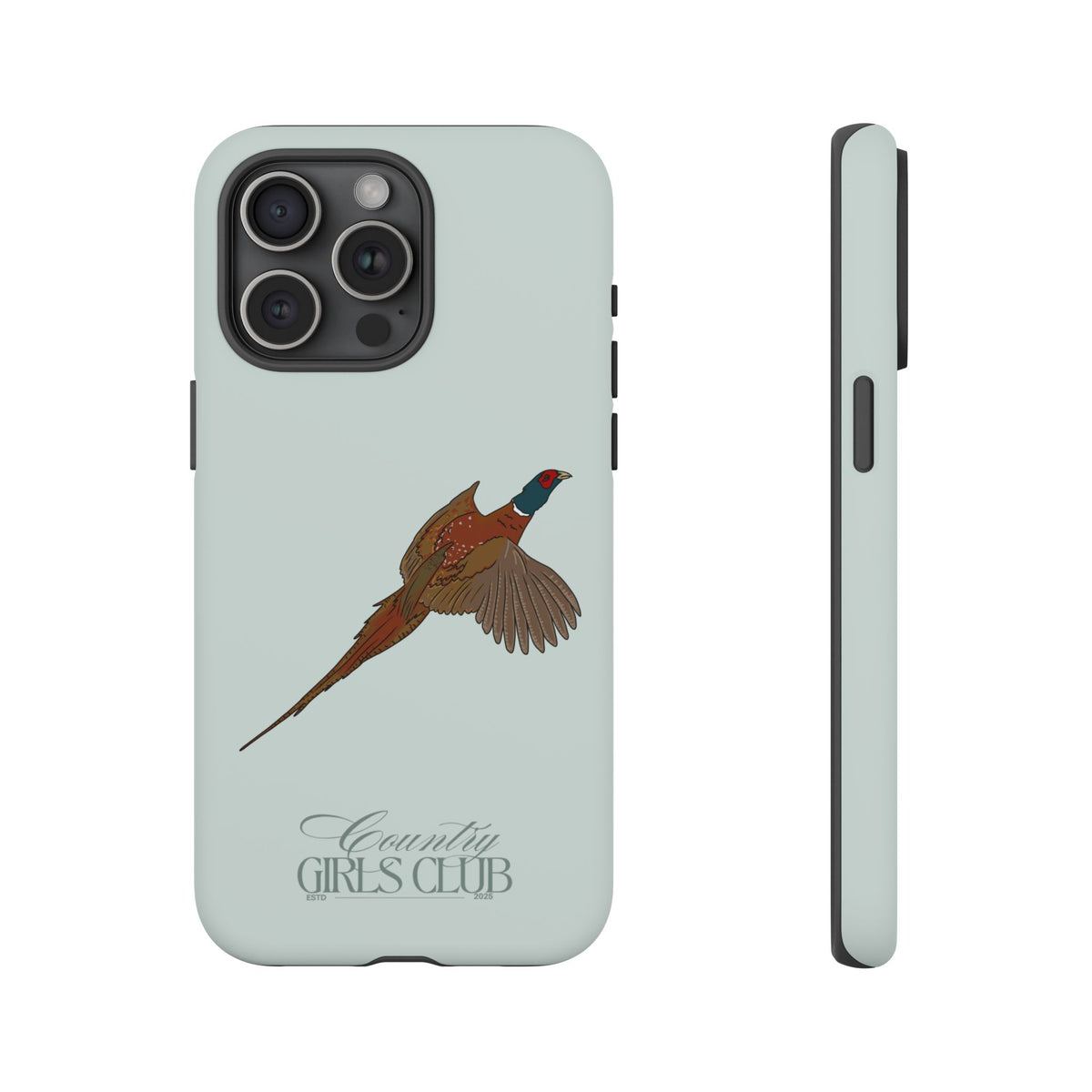 Duck Egg Blue 'Girls Pheasant' Case  | CGC x Country Cases