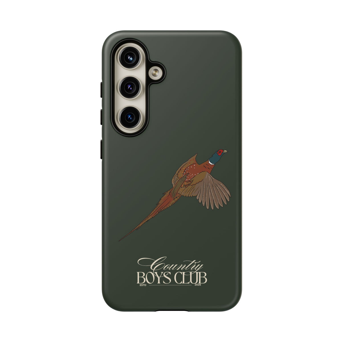 Field Green' Country Boys Club Pheasant' Case  | CGC x Country Cases