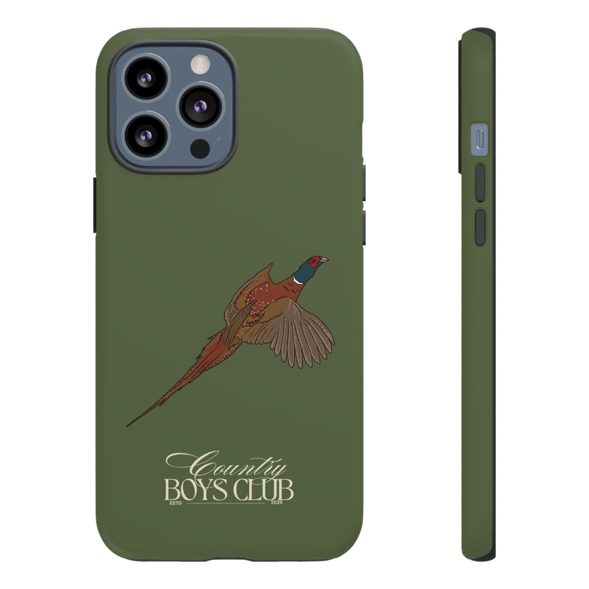 Green Country Boys Club Pheasant Case  | CGC x Country Cases
