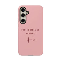 Pink & Burgundy 'Pretty Girls Go Hunting' (Snaffle)