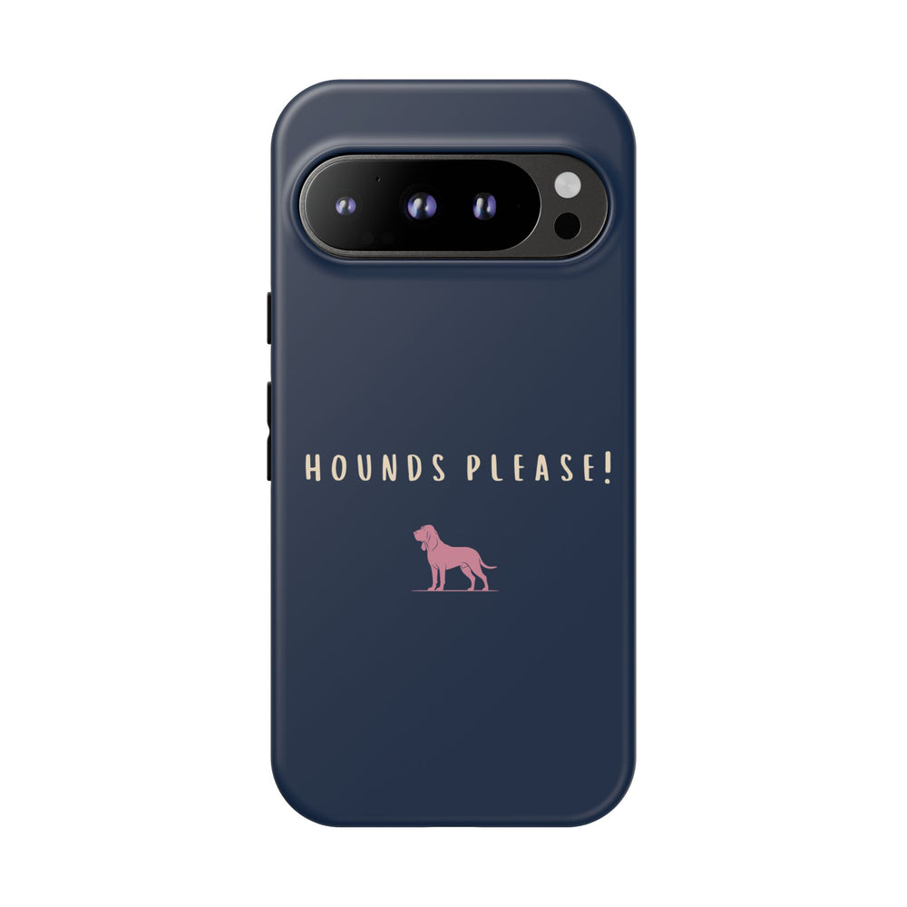 Navy & Pink 'Hounds Please' Case